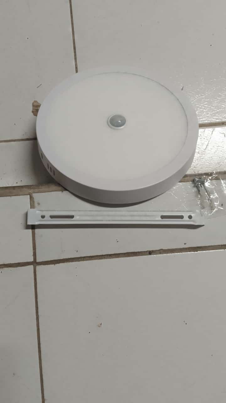 18W motion sensor panel light with energy-saving technology